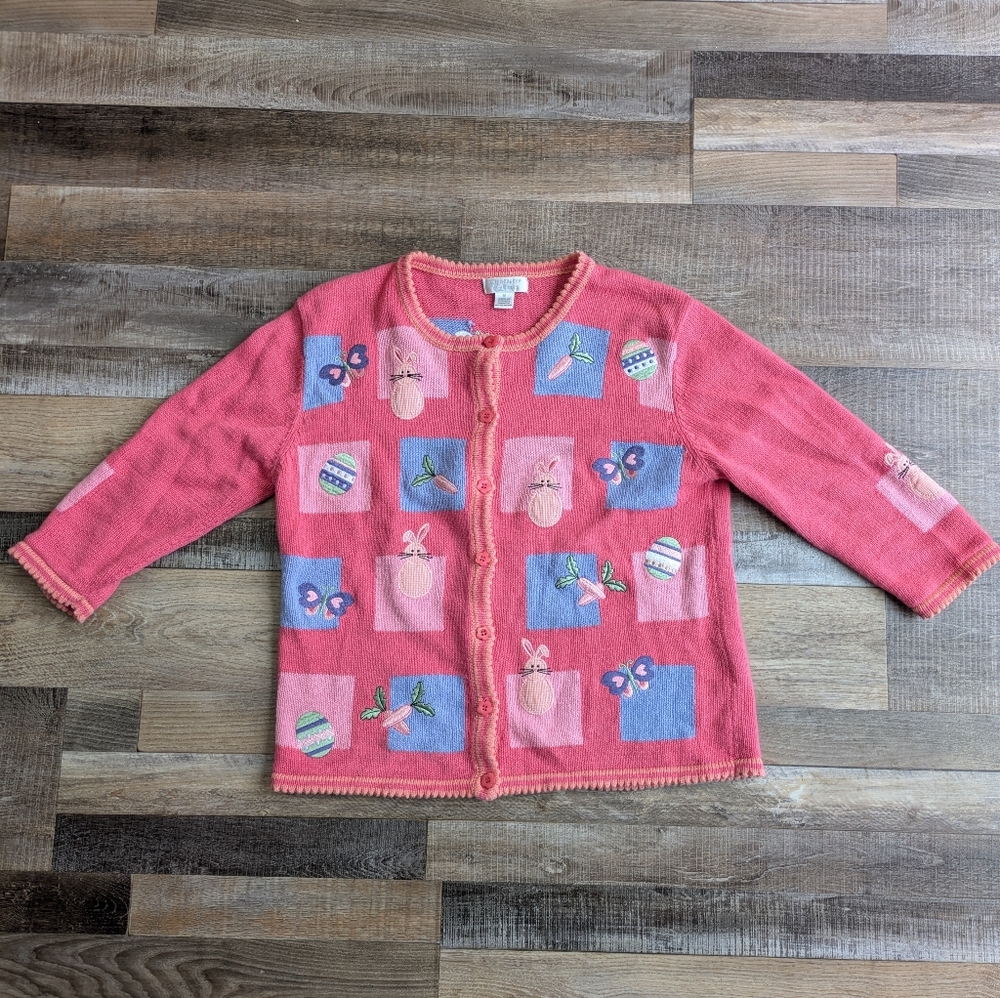 Christopher And Banks Easter Sweater, Women's Medium